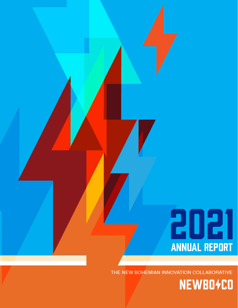 2021 NewBoCo Annual Report Cover Image