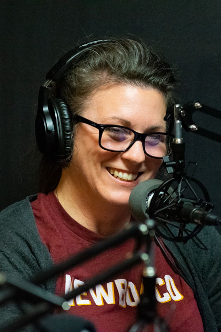 In the studio: Dr. Jennifer Murphy, cohost of Iowa Innovation podcast powered by NewBoCo
