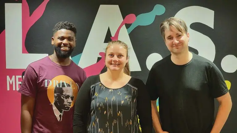 Anthony Betters, Jr., Amanda Pasket, and Rob Merritt