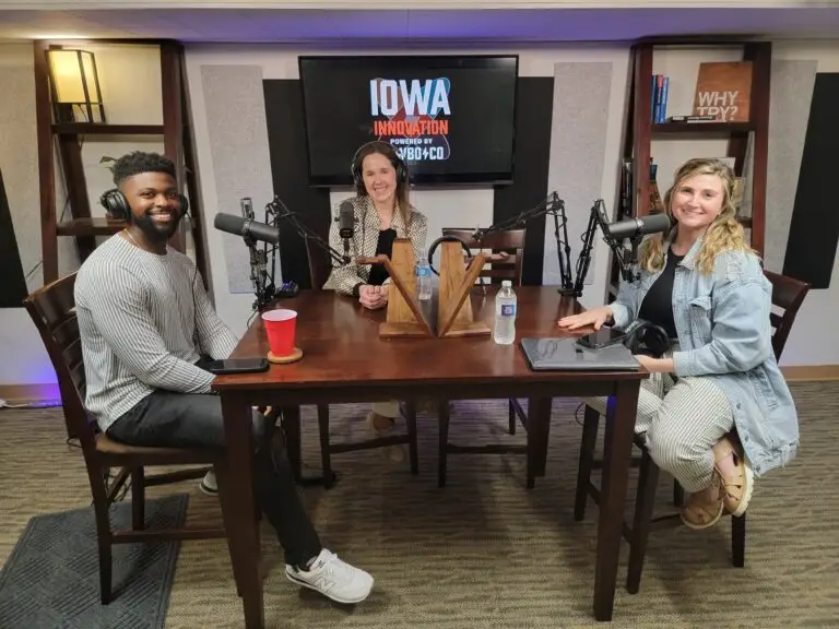 Iowa Innovation hosts with Malia of LM Finance
